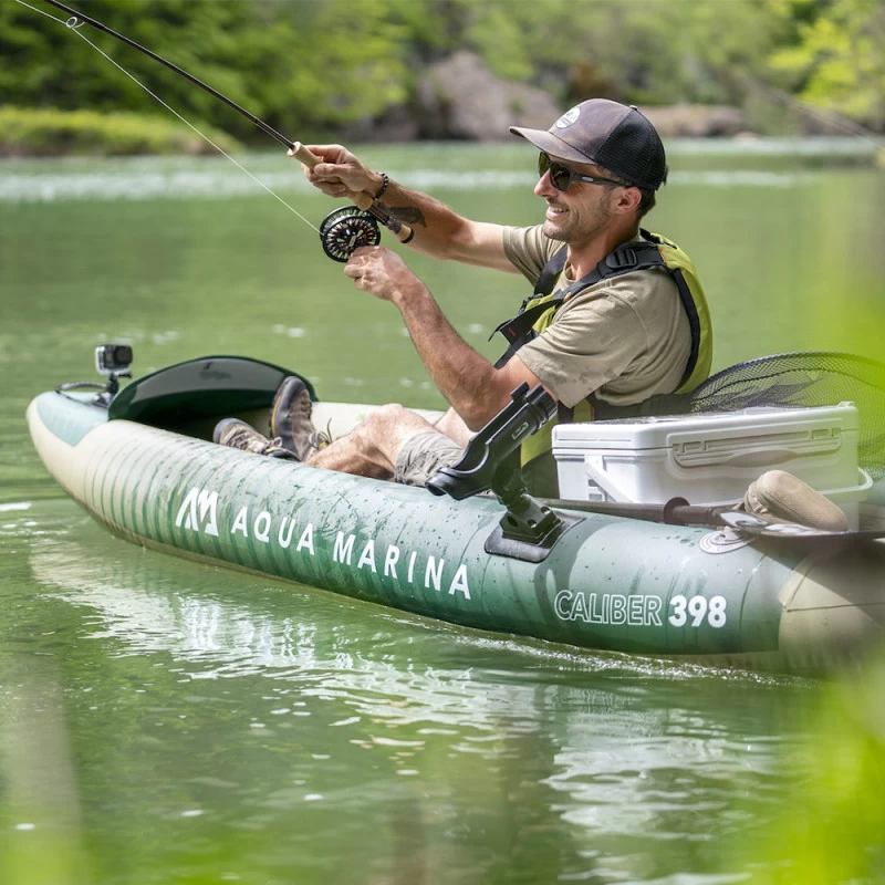 KAYAK GONFLABLE AQUA MARINA CALIBER PECHE 8 KAYAK GONFLABLE AQUA MARINA CALIBER PECHE – Image 8